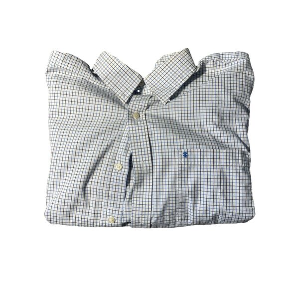 Button Down Shirt By Izod Mens L Large‎ Multicolor - Picture 1 of 6